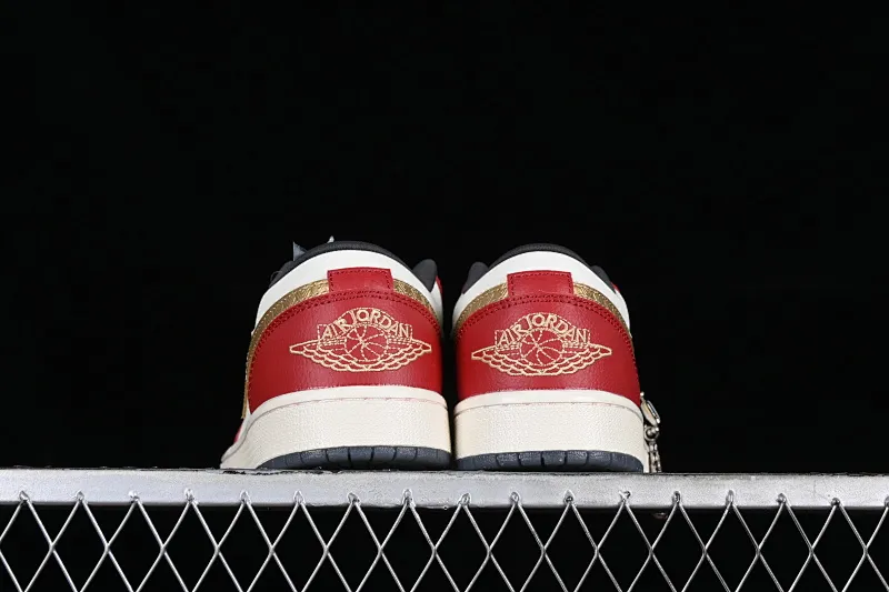 All categories Air Jordan Jordan series basketball shoes Air Jordan 1 Low Z version Jordan 1 Low "Year of the Dragon" AJ1 Joe 1 Year of the Dragon limited cultural and leisure sneakers FJ5735-100